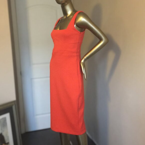 MARCIANO 🍊 "Caroline" Sleeveless Body-Con Scuba Dress - Picture 6 of 15
